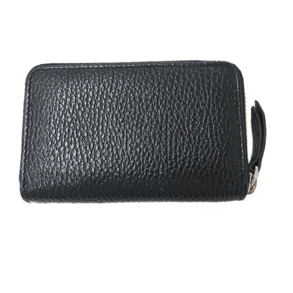 GUCCI Wallet Women's Men's Coin Case Petit Marmont Leather Double G Zip Aroun... - Picture 2 of 9